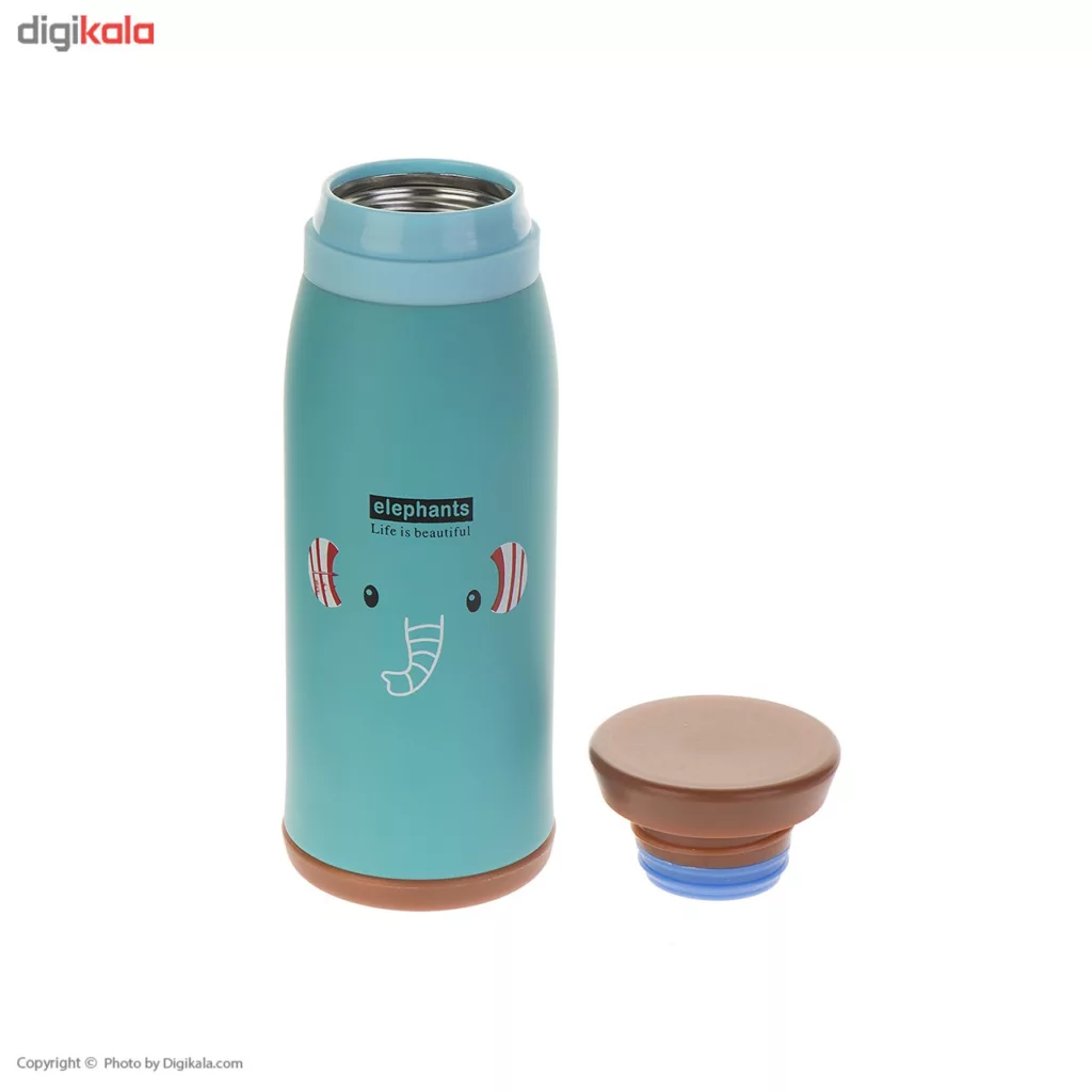 فلاسک کودک انیمال مدل Elephant ظرفیت 0.5 لیتر