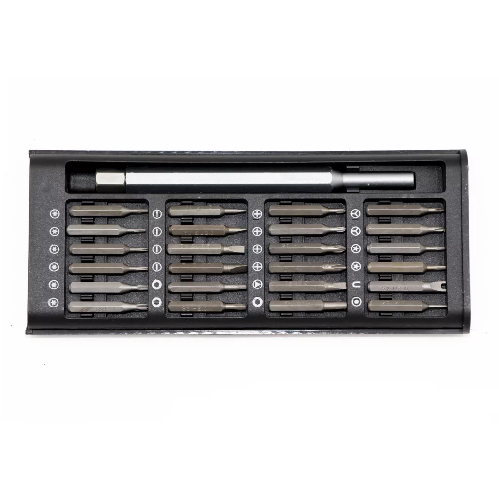 پیچ گوشتی تعمیرات موبایل مدل t-6024A بسته 24 عددی