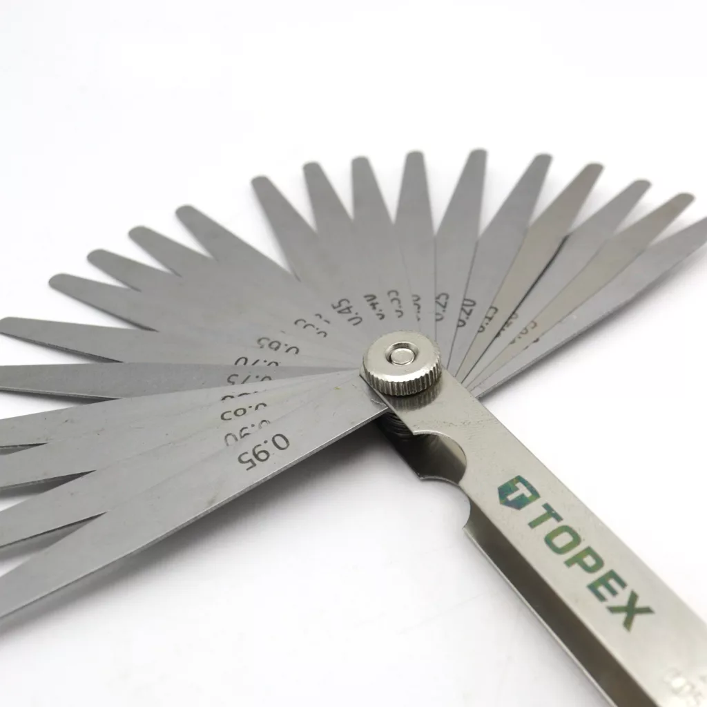 آچار فیلر تاپکس مدل YP-902-20-0.5-1MM مجموعه 20 عددی