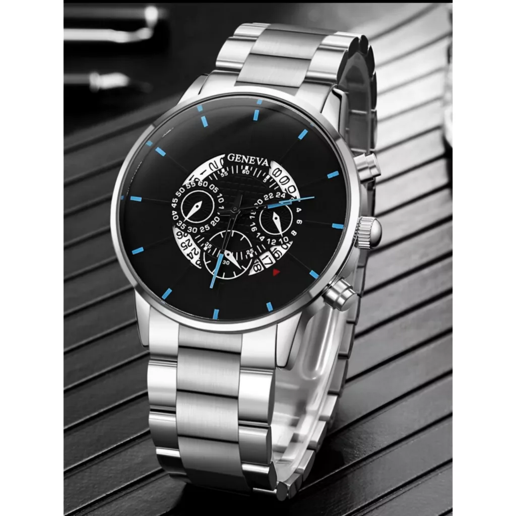 ساعت مچی عقربه‌ای مردانه جنوا مدل تم موتوره صفحه کد 4