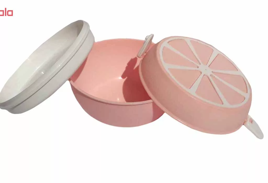 ظرف نگهدارنده سه تکه طرح پرتقال کد 0005