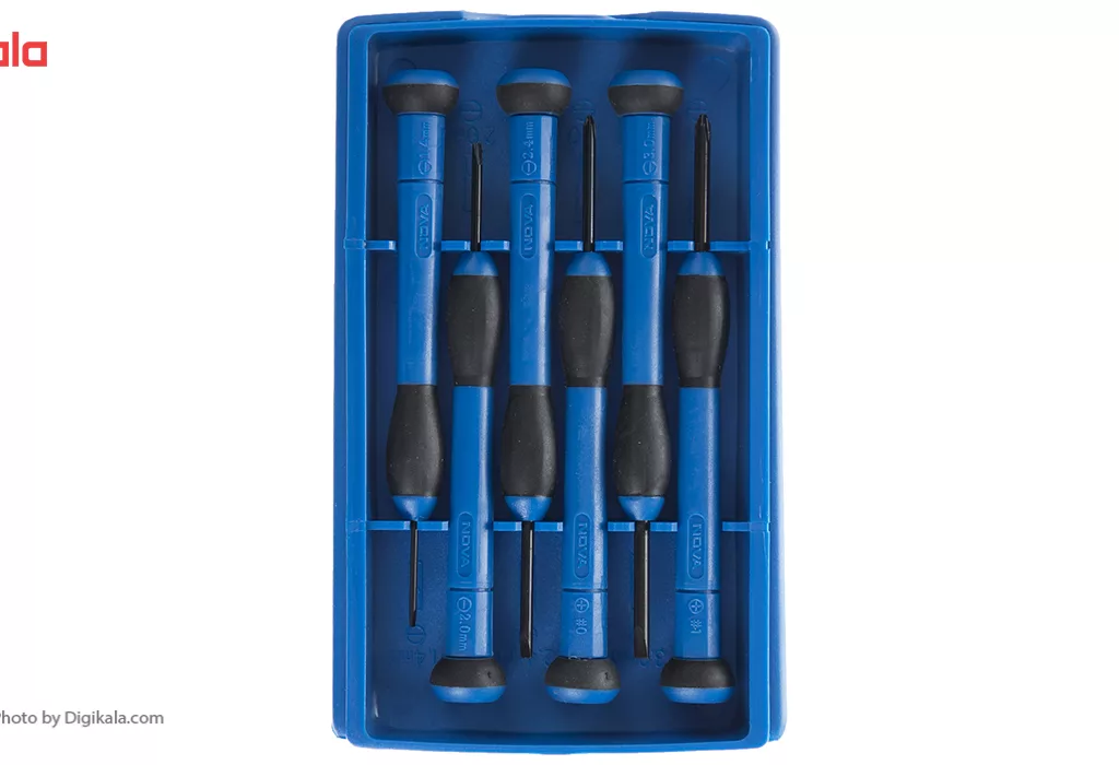 مجموعه 6عددی پیچ گوشتی ساعتی نووا مدل NTS1334