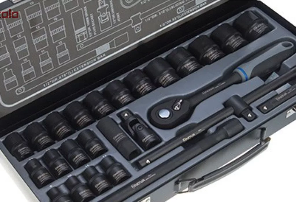 مجموعه 26 عددی آچار بکس 12 پر نووا مدل NTS-7000