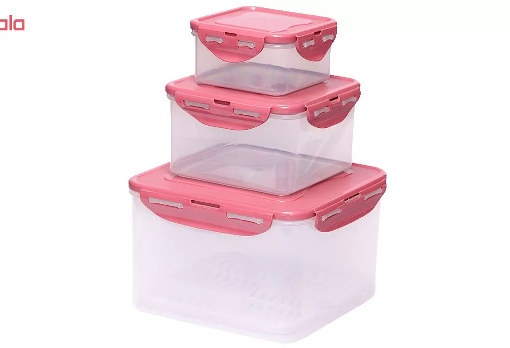 ظرف نگهدارنده لیمون مدل 7065 مجموعه 3 عددی