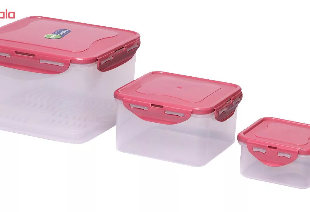 ظرف نگهدارنده لیمون مدل 7065 مجموعه 3 عددی