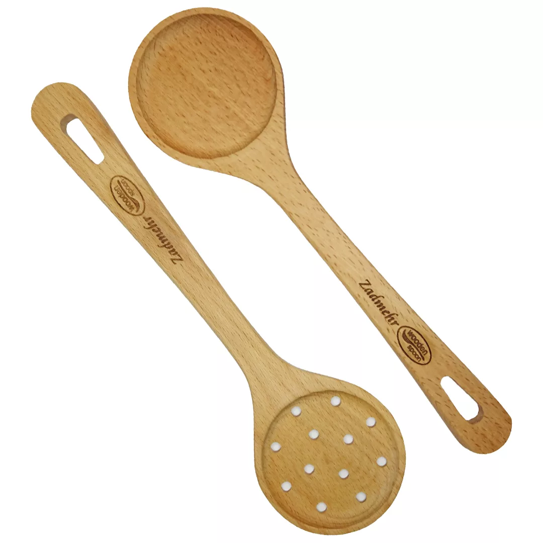 سرویس کفگیر 2 پارچه زادمهر مدل راش B002