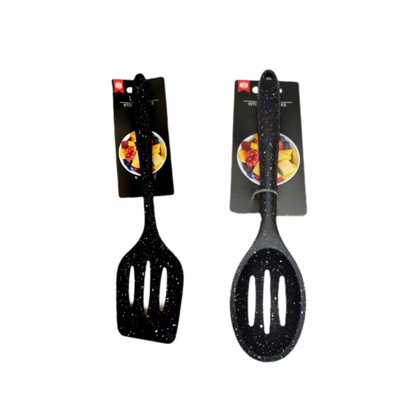 سرویس کفگیر و ملاقه ۲ پارچه مدل سیلیکونی کهکشانی کد Z_06