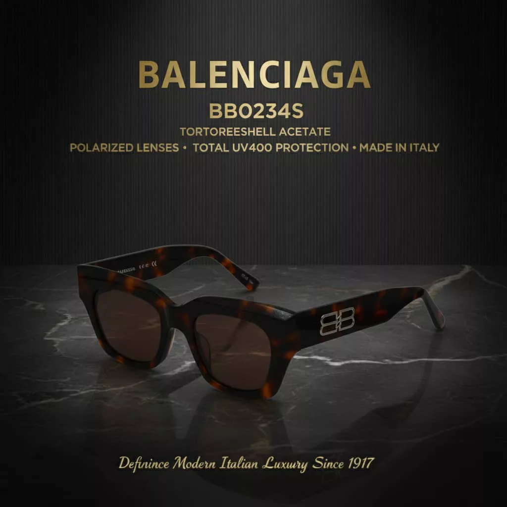 عینک آفتابی پروانه ای بالنسیاگا مدل BB0234 002