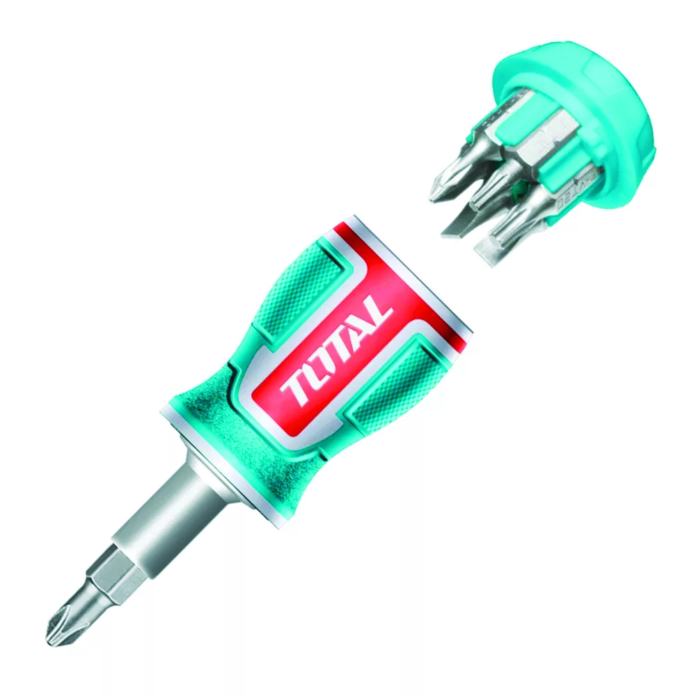 پیچ گوشتی مشتی توتال مدل TACSDS0706 مجموعه 8 عددی