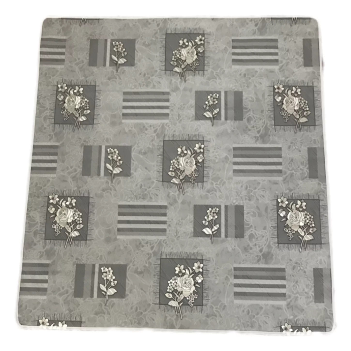 سفره 4 نفره مدل لایت طرح پشت نخی سایز 100×100 سانتی متر کد 05