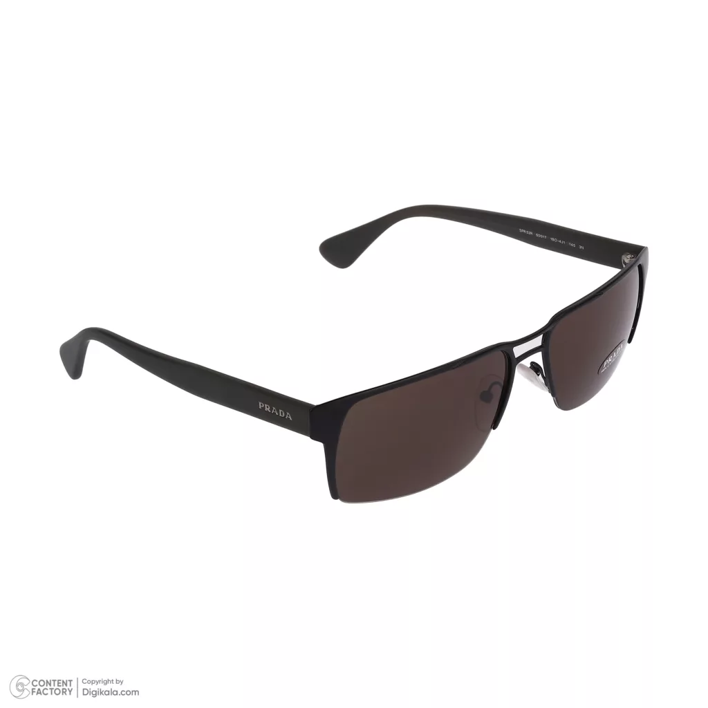 عینک آفتابی مستطیلی پرادا مدل 0PR 52RS-1BO4J1