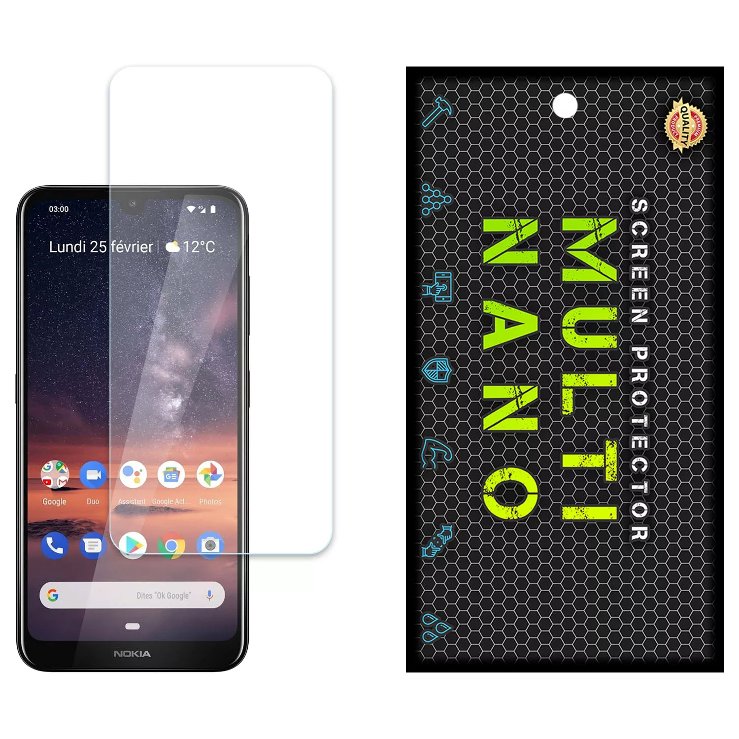 محافظ صفحه نمایش مولتی نانو مدل X-S1N مناسب برای گوشی موبایل نوکیا 3.2