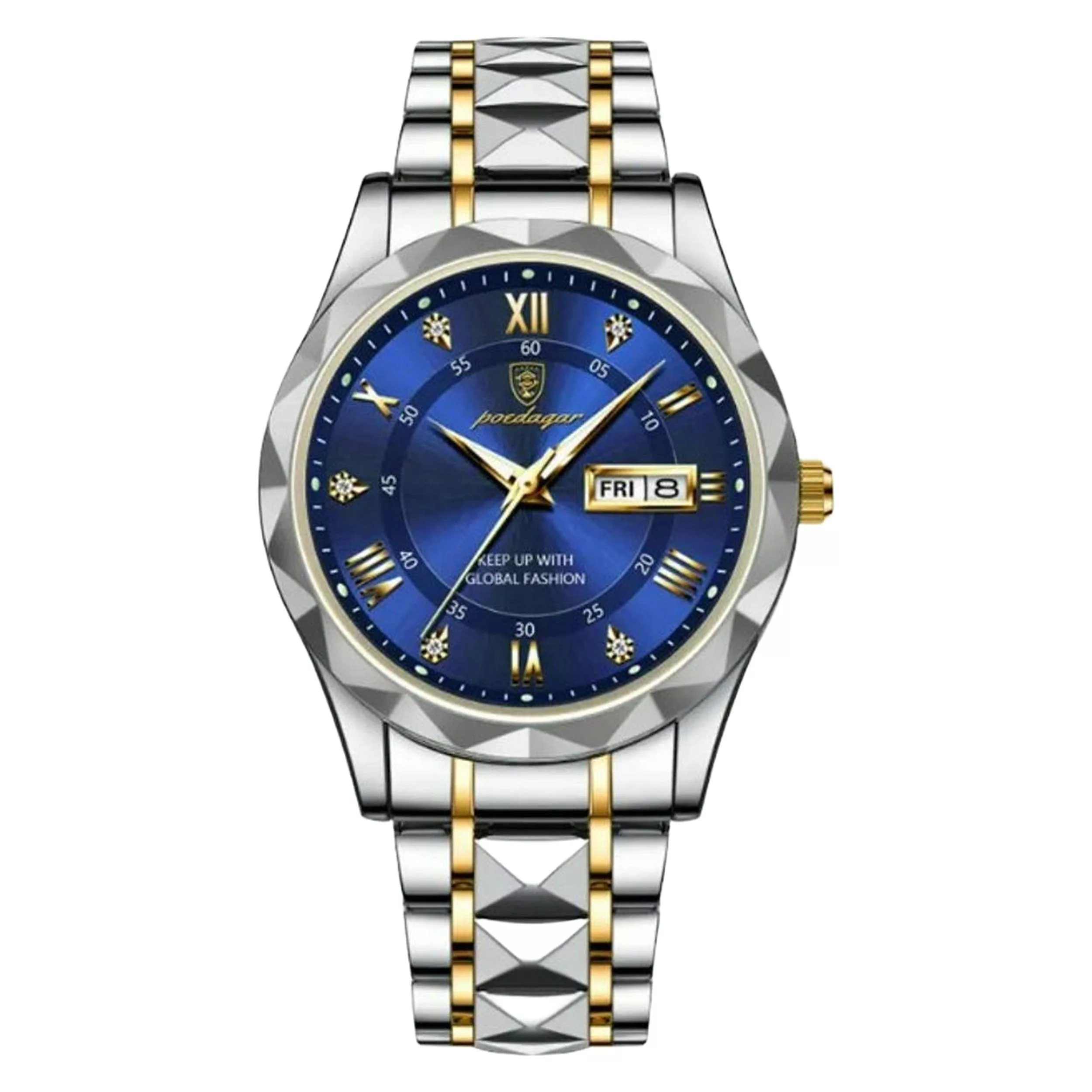 ساعت مچی عقربه‌ای مردانه پوداگار مدل 615 luxury