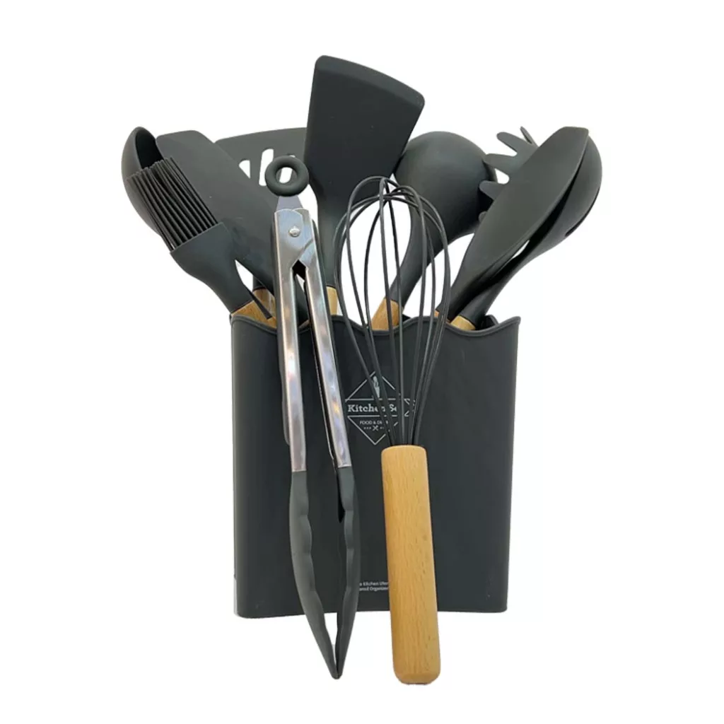 سرویس کفگیر و ملاقه 13 پارچه مدل مولتی کالر