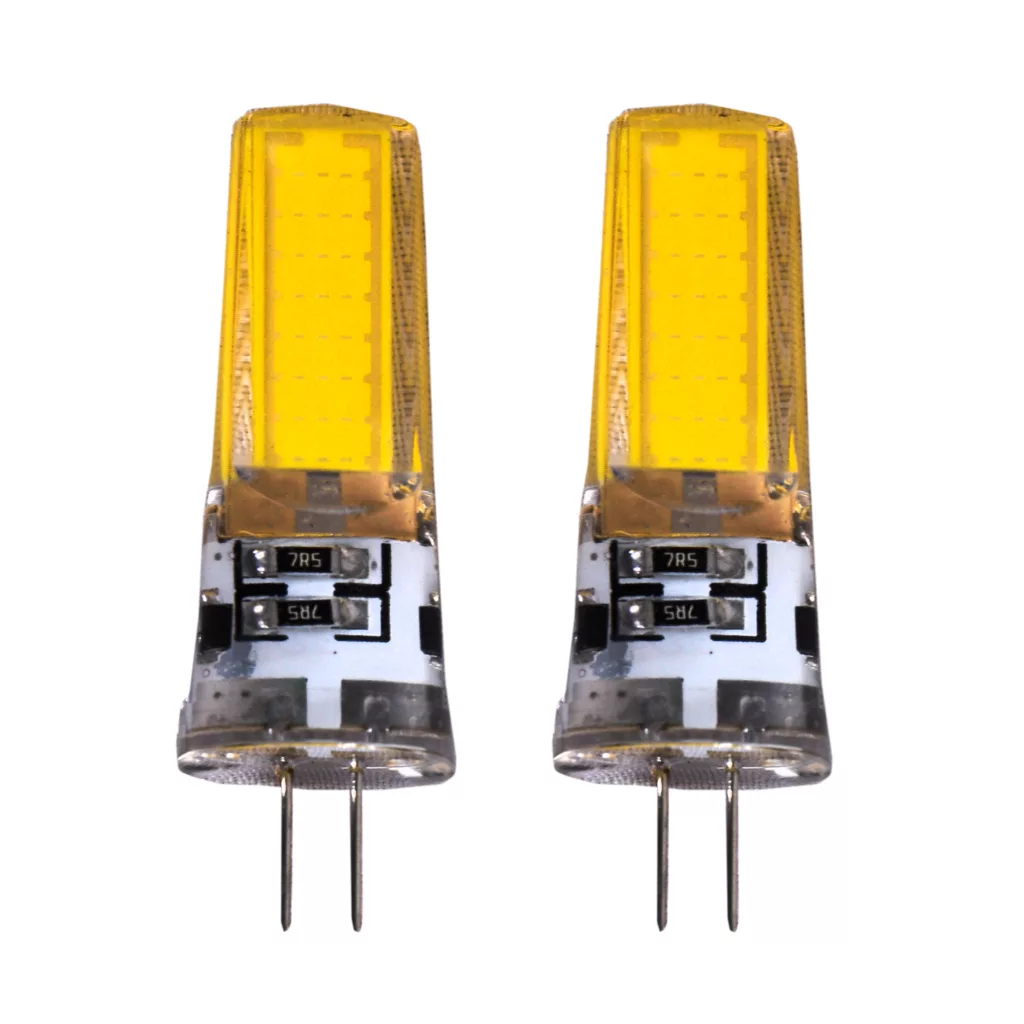لامپ سوزنی 5 وات نوربیست مدل 5W-COB پایه G4-12V بسته 2 عددی