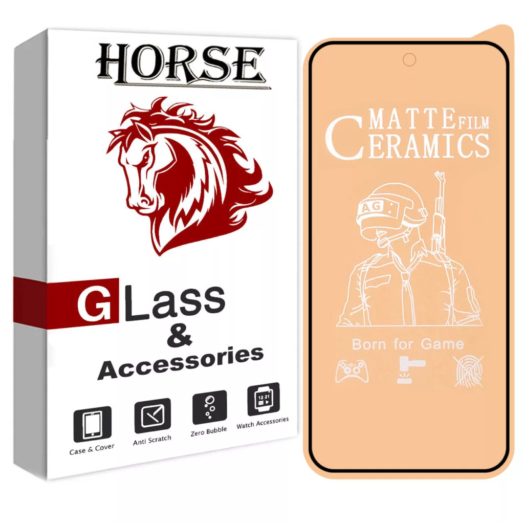 محافظ صفحه نمایش سرامیکی مات هورس مدل CMT مناسب برای گوشی موبایل شیائومی Redmi Note 12