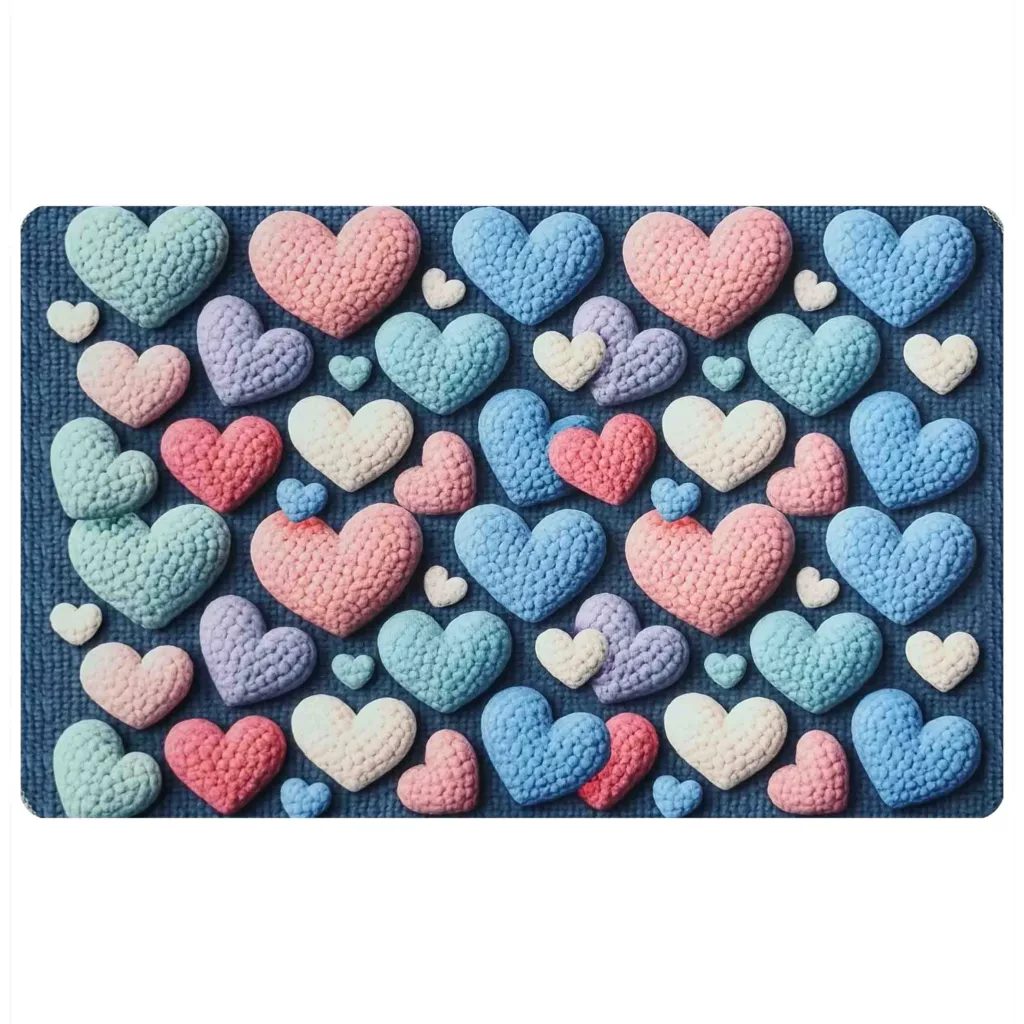 پادری طرح ترک استپ‌دار کد Sp.1106 سایز 70x50x0.5 سانتی‌متر مناسب برای فضای داخلی