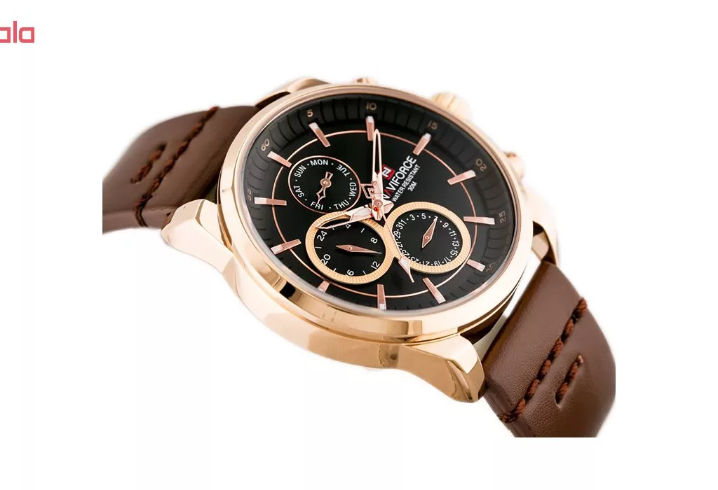 ساعت مچی عقربه‌ای کوارتز مردانه نیوی فورس مدل NF9148-RGBDBN