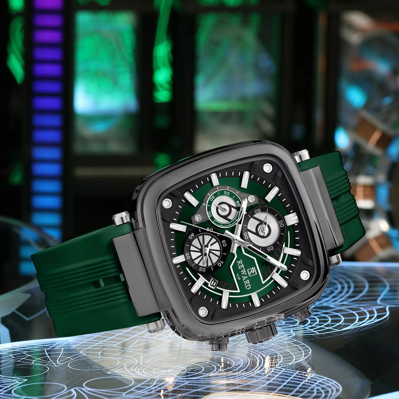 ساعت مچی عقربهای مردانه کوارتز ریوارد مدل 831509M