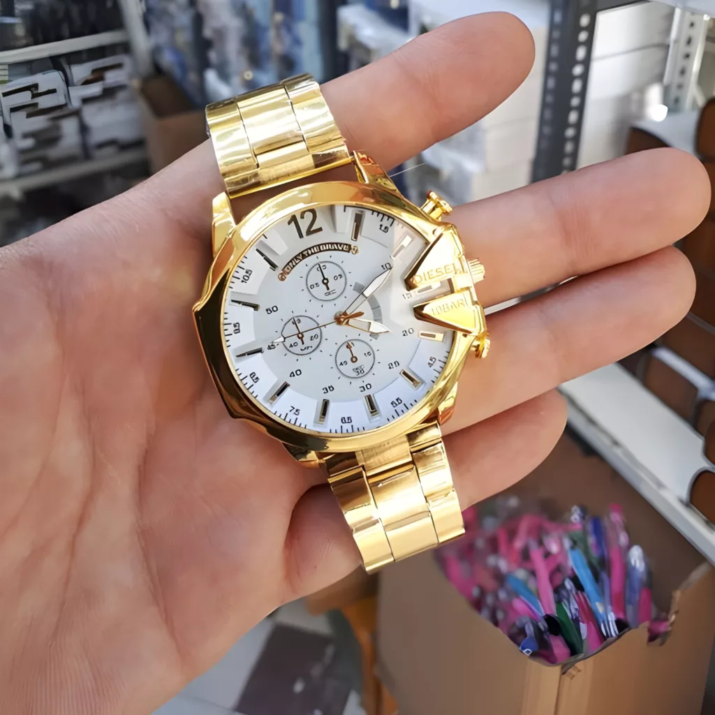 ساعت مچی عقربه‌ای مردانه مدل شاخدار تک موتوره کد DZ3