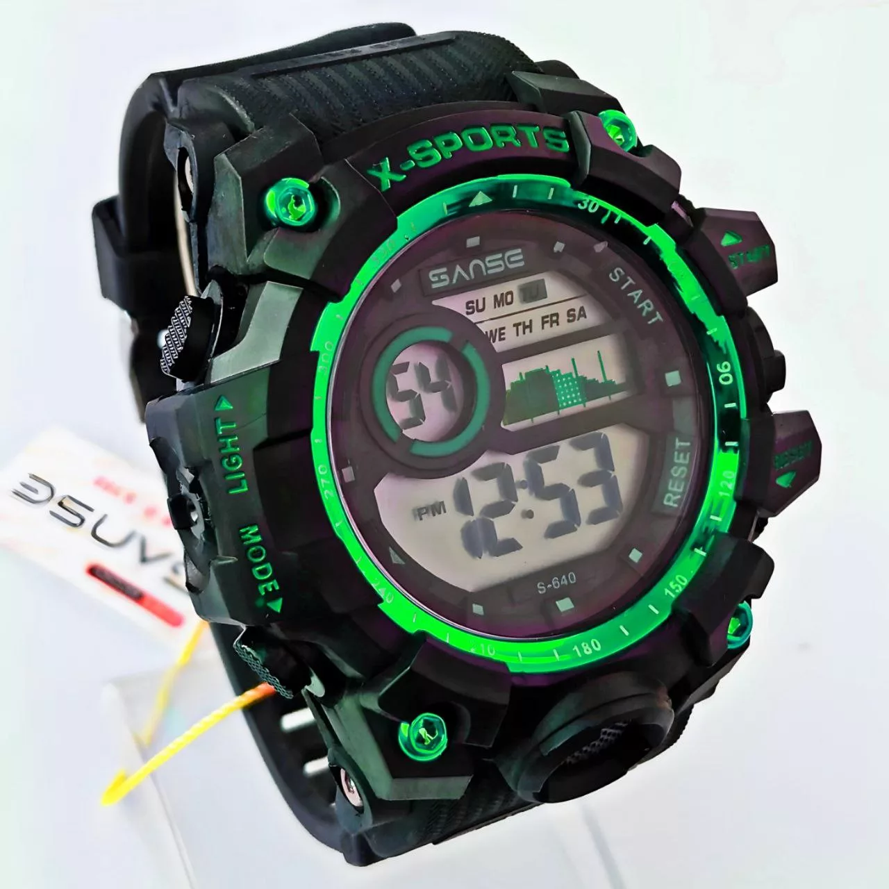 ساعت مچی دیجیتال مردانه مدل تک زمانه_019