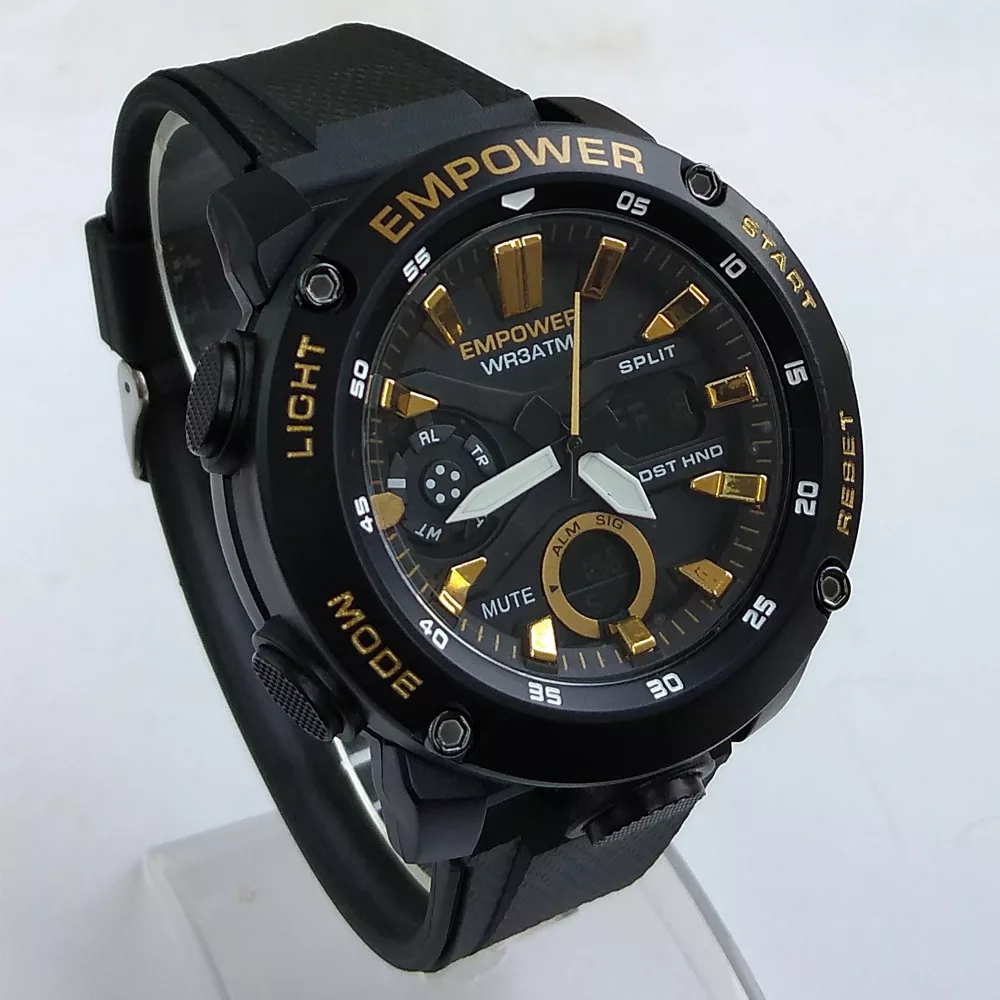 ساعت مچی عقربه‌ای مردانه امپاور مدل دوزمانه اسپرت کد 10