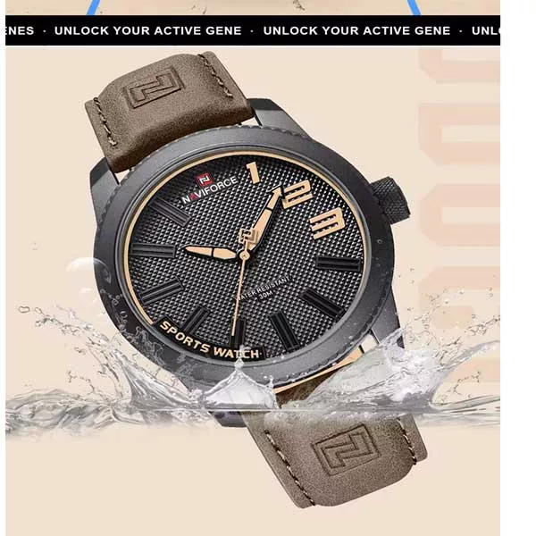 ساعت مچی عقربه‌ای مردانه نیوی فورس مدل NF9202L BYBN