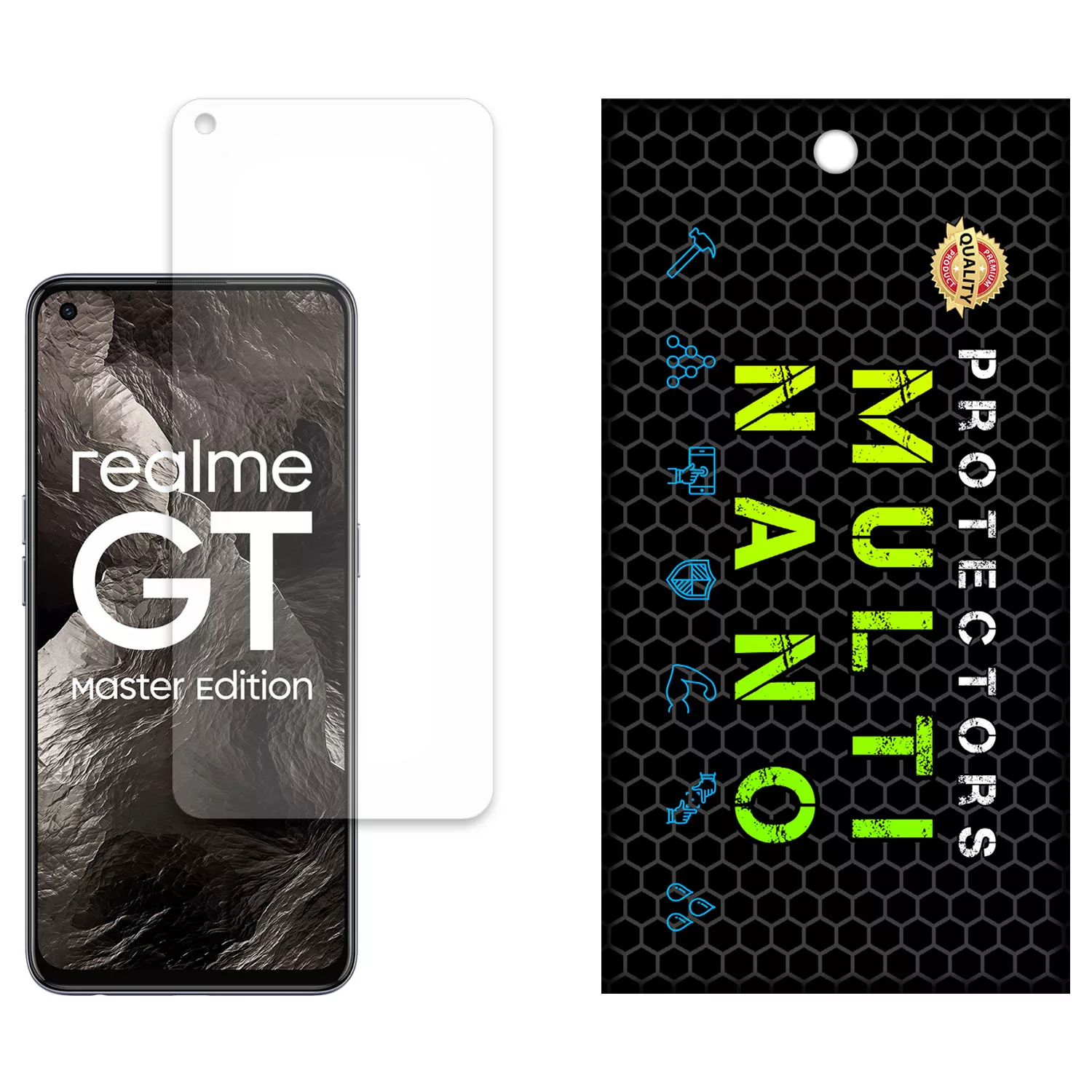 محافظ صفحه نمایش مات مولتی نانو مدل X-S1M مناسب برای گوشی موبایل ریلمی GT Master