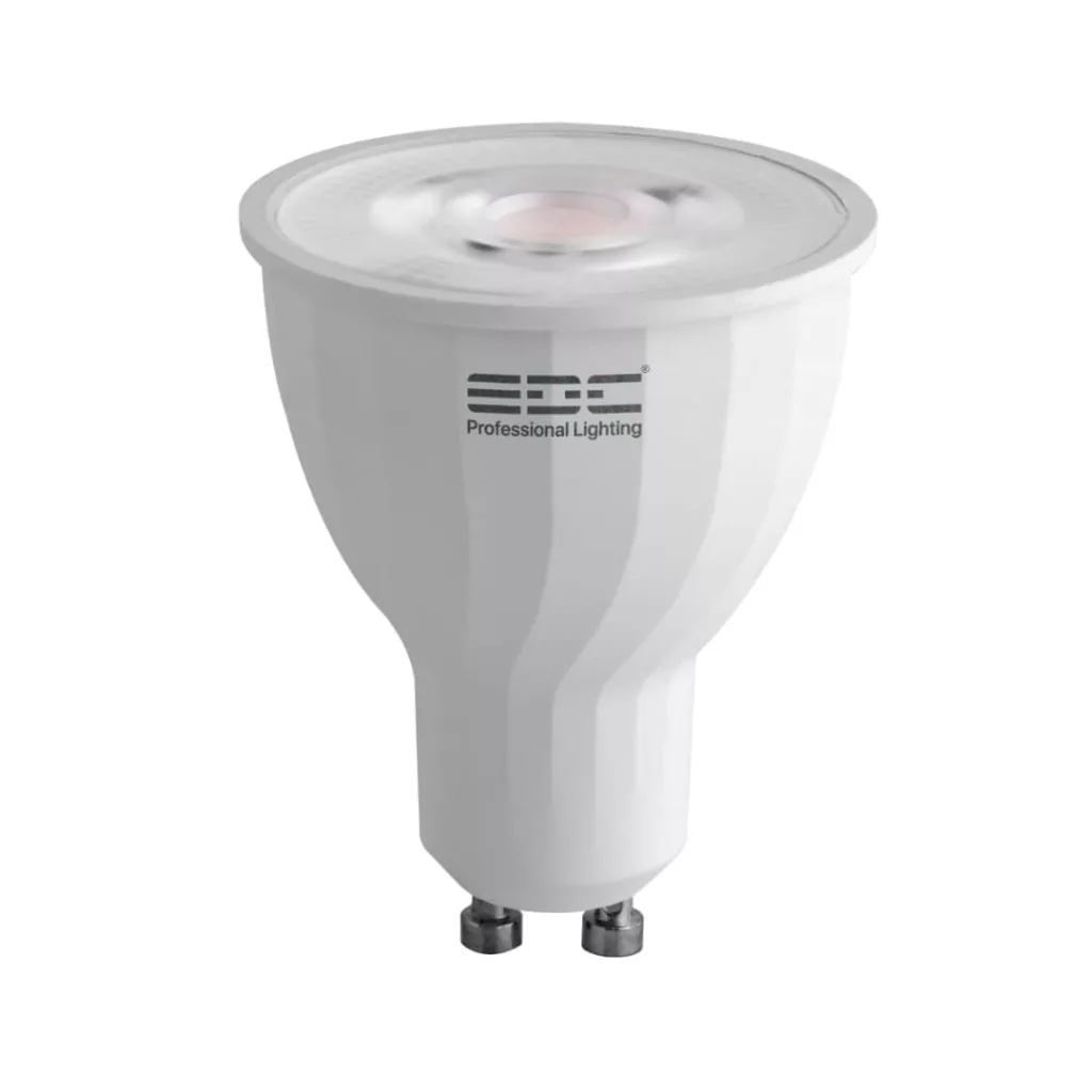 لامپ هالوژن 8 وات ای دی سی مدل MR16 لنزدار پایه GU10