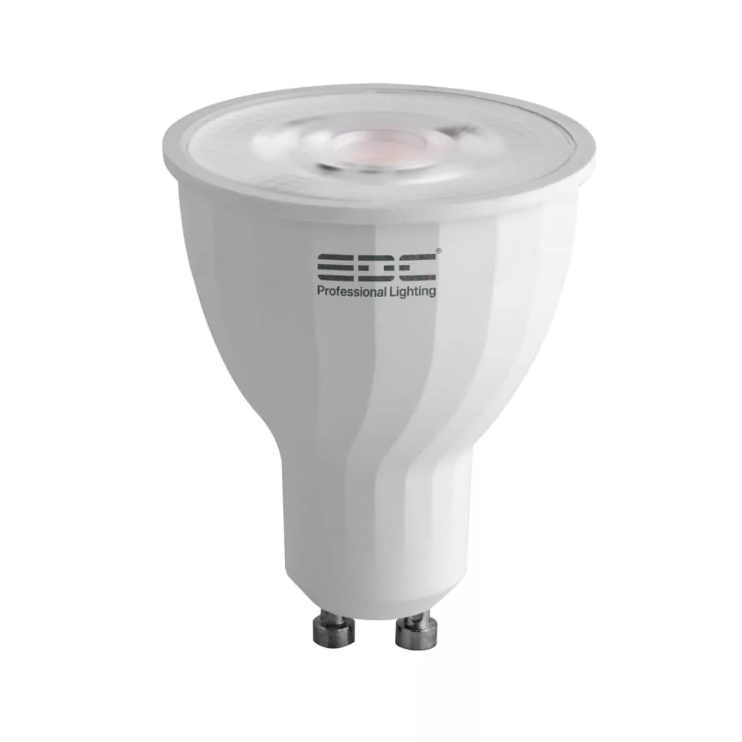 لامپ هالوژن 8 وات ای دی سی مدل MR16 لنزدار پایه GU10