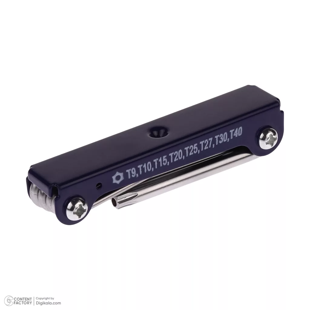 آچار آلن ستاره ای چاقویی ساواکو مدل S2902 مجموعه 8 عددی