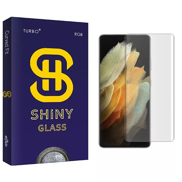 محافظ صفحه نمایش آتوچبو مدل Shiny UV_NW مناسب برای گوشی موبایل سامسونگ Galaxy S21 Ultra