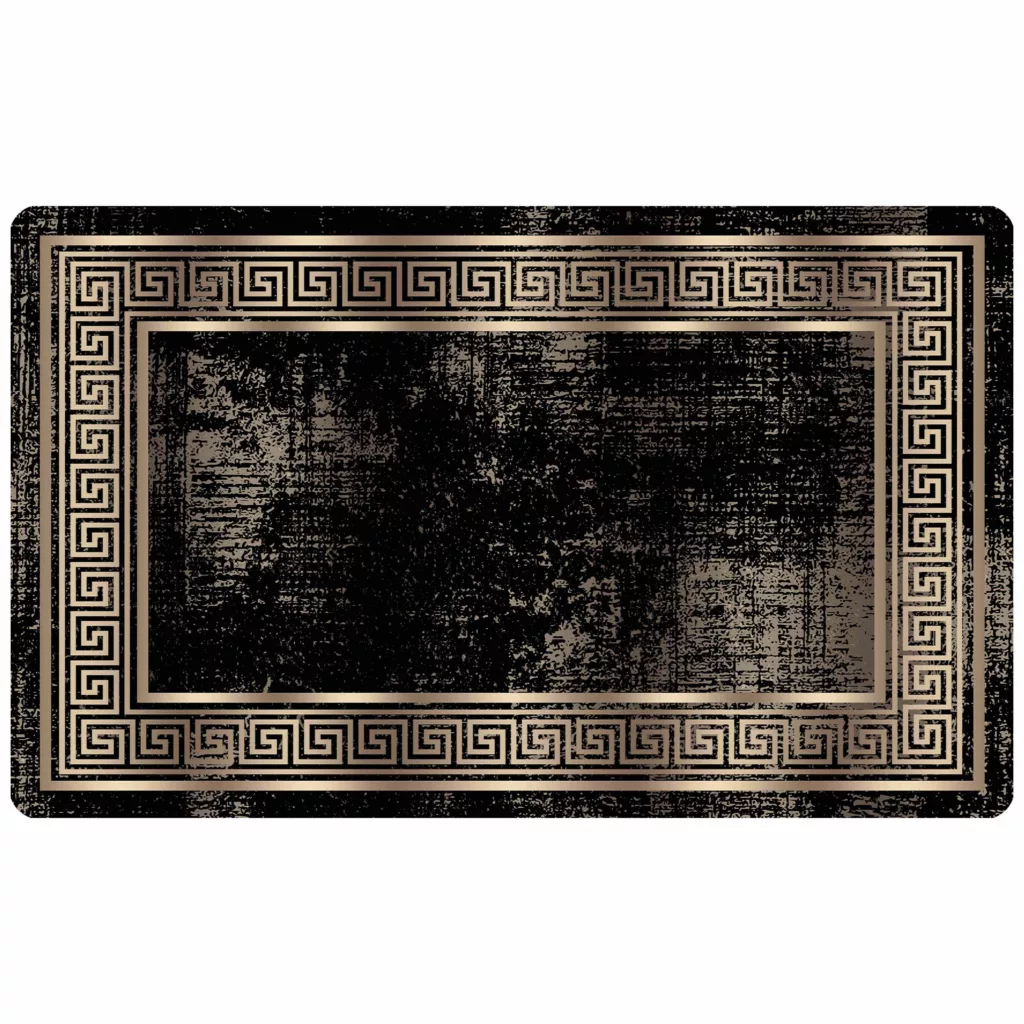 پادری مدل سه لایه رویه مخمل طرح ویننیج کد 1251 سایز 75×45 سانتی متر