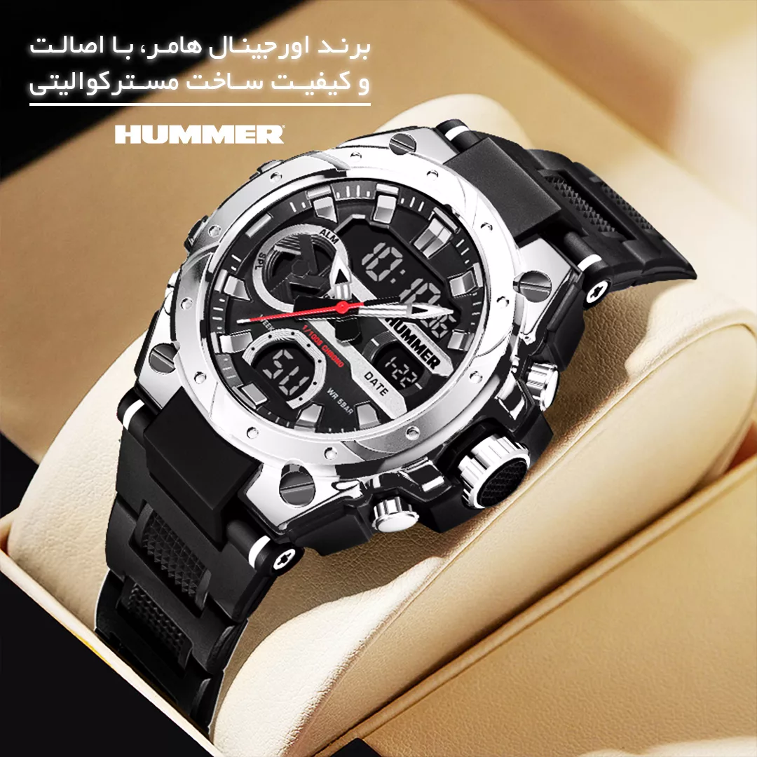 ساعت مچی عقربه‌ای کوارتز مردانه هامر مدل HM1428-C1