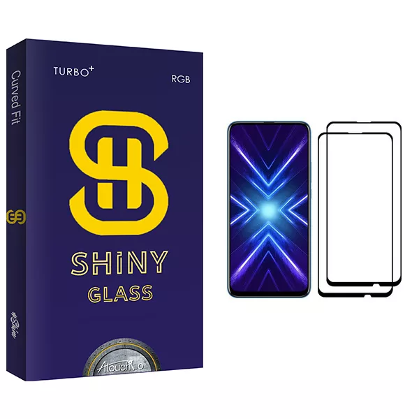 محافظ صفحه نمایش آتوچبو مدل Shiny Glass مناسب برای گوشی موبایل آنر 9X بسته دو عددی