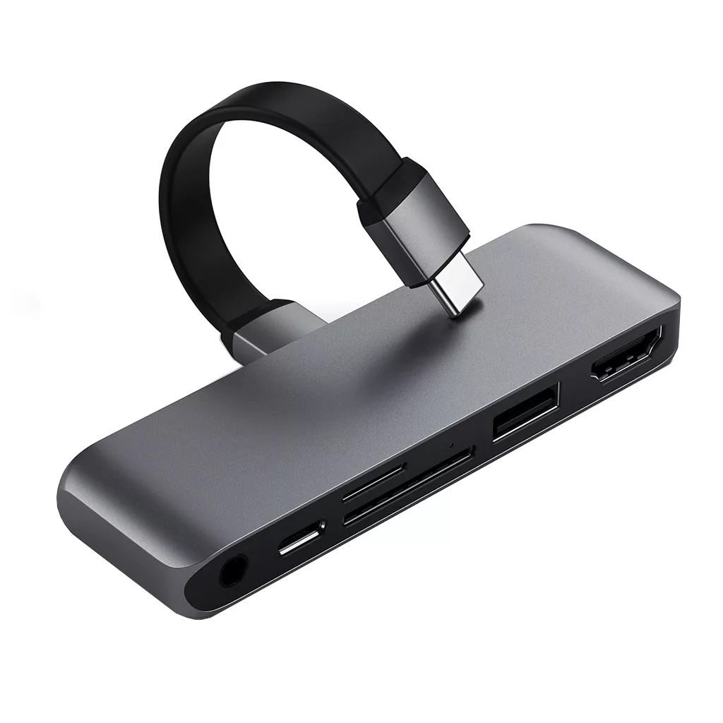 هاب 6 پورت USB-C ساتچی مدل ST-MPHSDM