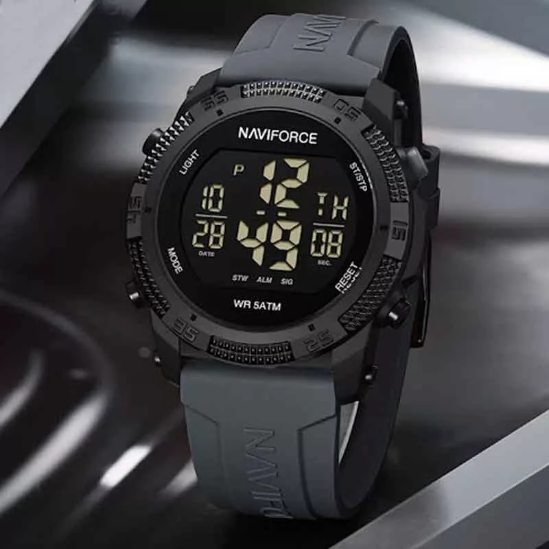 ساعت مچی دیجیتال مردانه نیوی فورس مدل NF7104 GR B