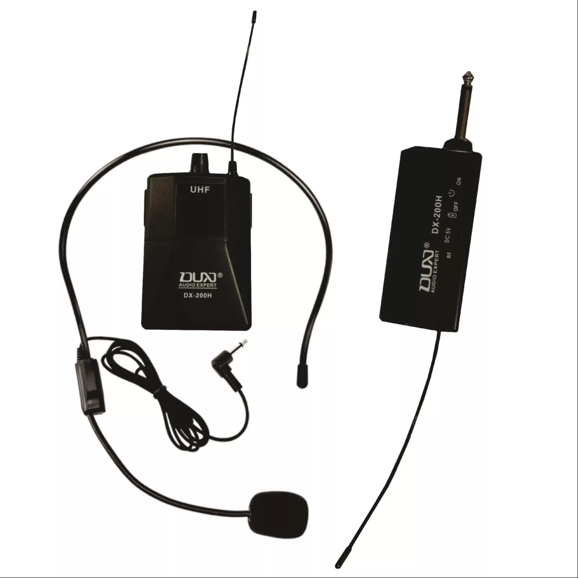 ست میکروفن بی سیم هدستی مدل DX-100H