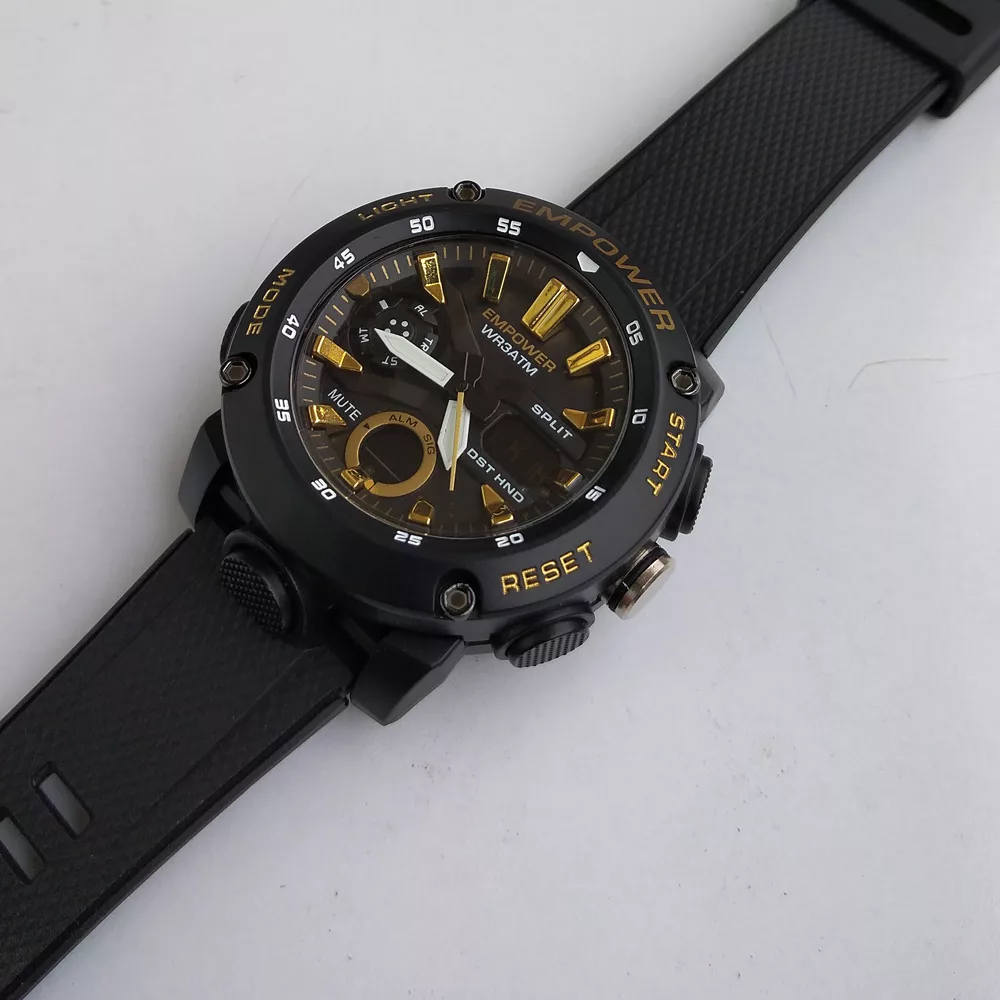 ساعت مچی عقربه‌ای مردانه امپاور مدل دوزمانه اسپرت کد 10