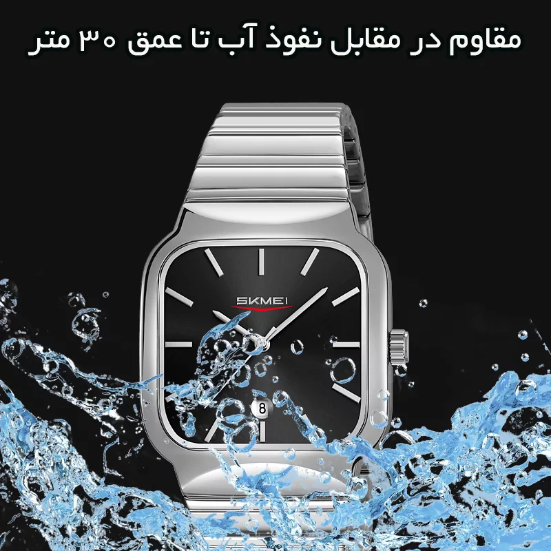 ساعت مچی عقربه‌ای کوارتز مردانه اسکمی مدل 9361 SIBK