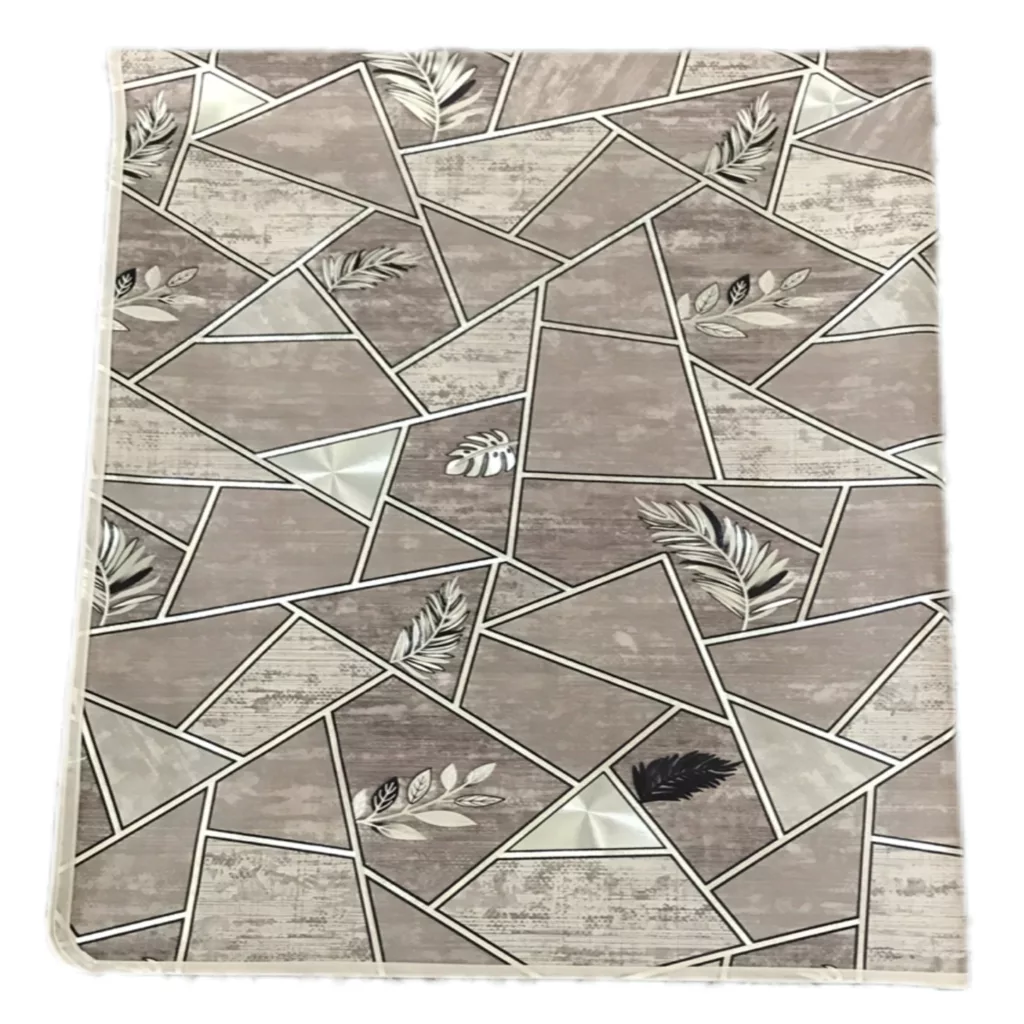 سفره 12 نفره مدل لایت طرح پشت نخی کد 05 سایز 250×140 سانتی متر