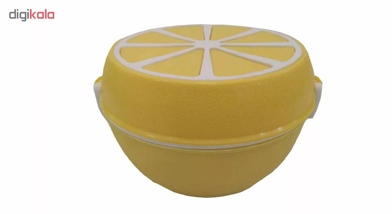 ظرف نگهدارنده سه تکه طرح پرتقال کد 0005