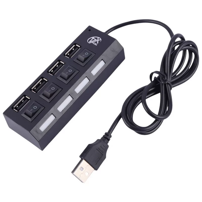هاب 4 پورت USB 2.0 ایکس فورتک مدل X405