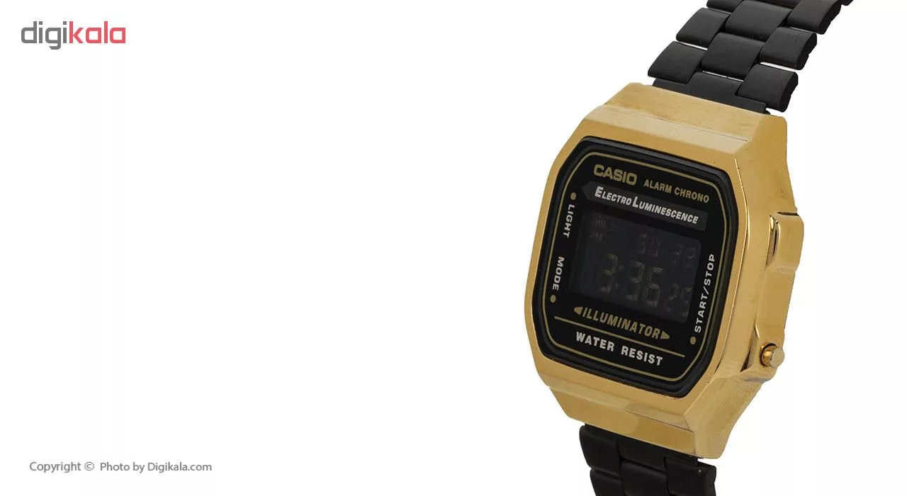 ساعت مچی دیجیتال کاسیو مدل A168WEGB-1BDF