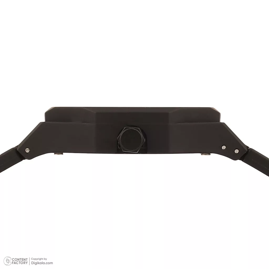 ساعت مچی عقربه‌ای کوارتز مردانه مدل اسپرت بند سبک قفل مخفی کد ۱.۶