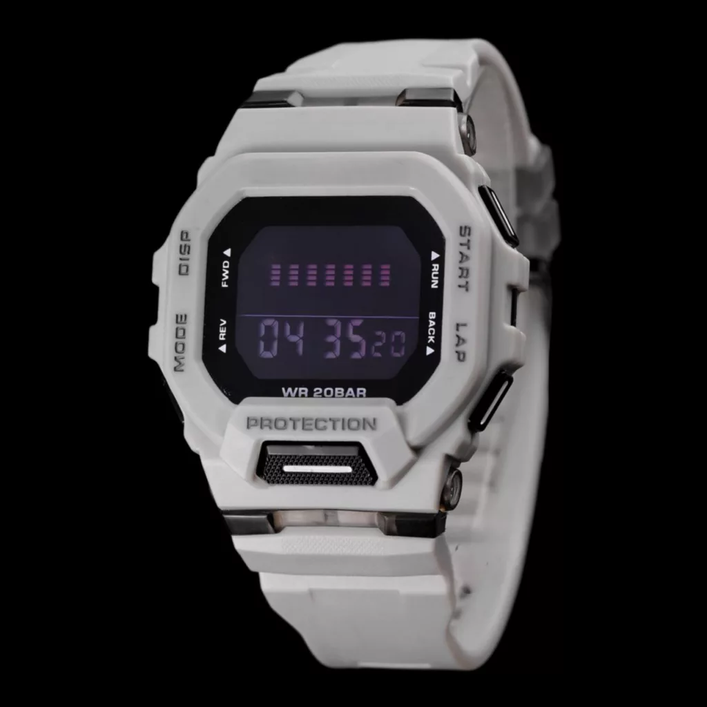 ساعت مچی دیجیتال مدل کرنومتر دار ضد آب کد 004