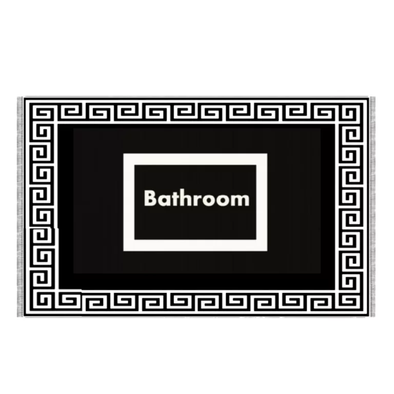 پادری طرح حمام کد 210 سایز 50×80 سانتیمتر