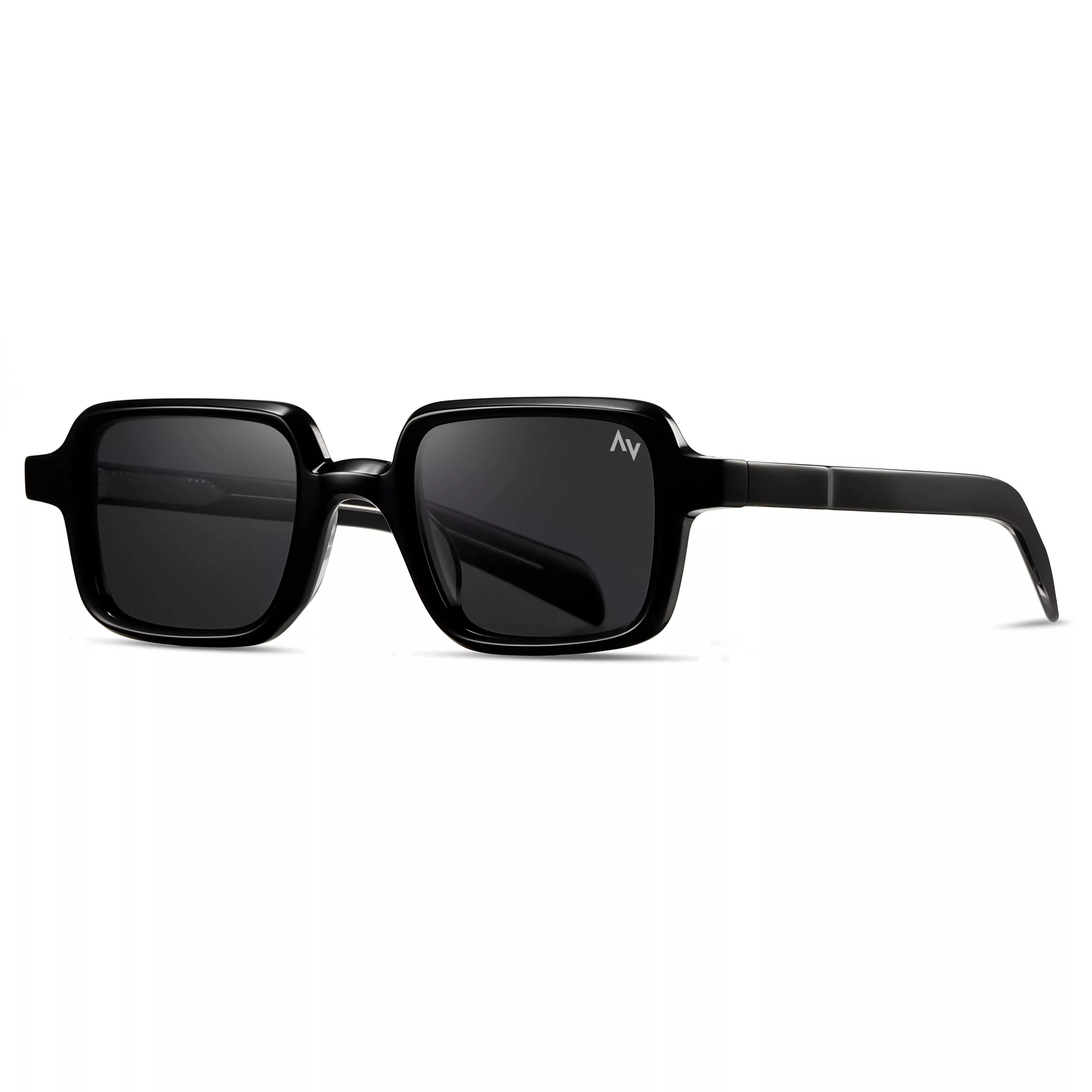 عینک آفتابی مستطیلی آلبرت وگ مدل S32130-C1 Acetate Avantgarde Visionary