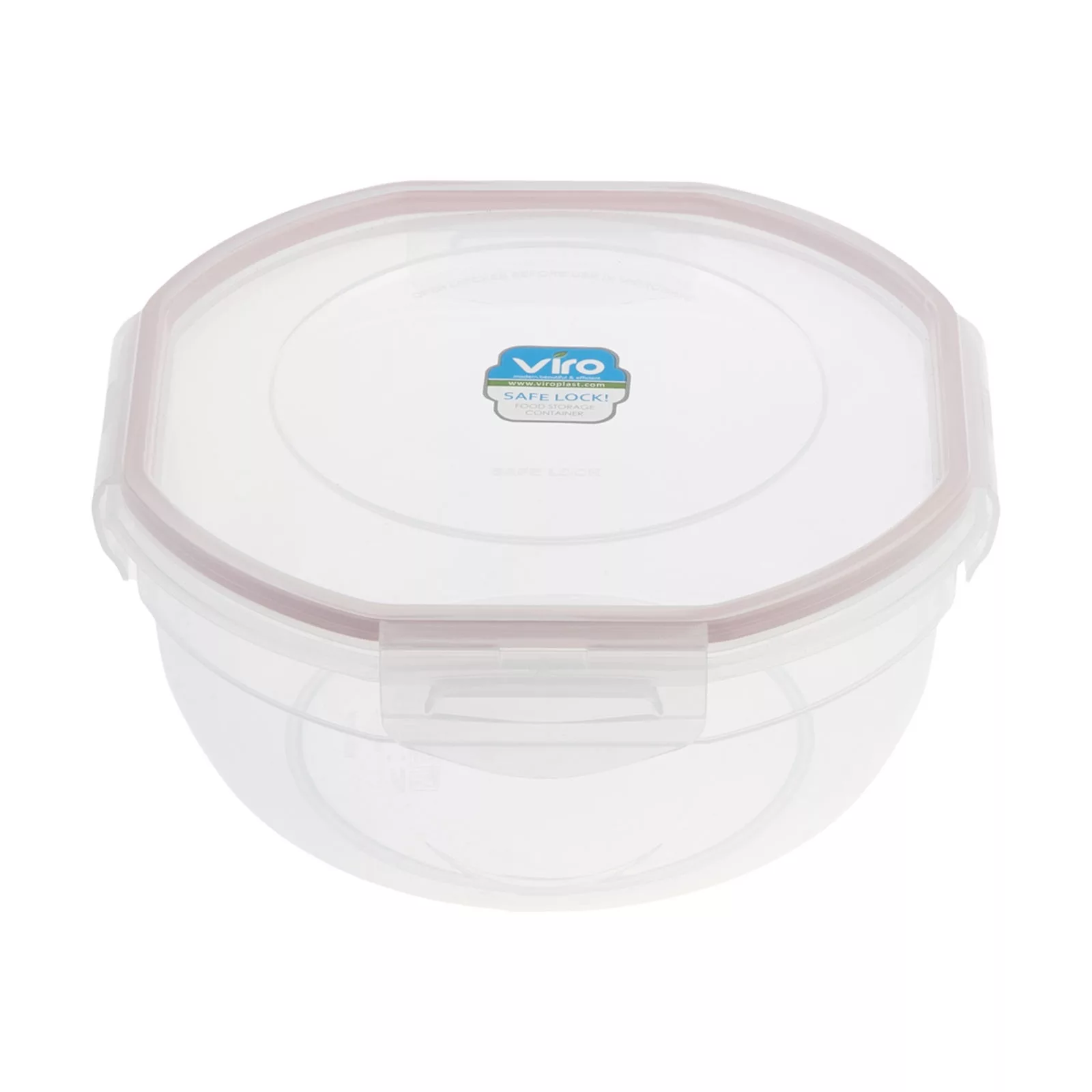 ظرف نگهدارنده ویرو پلاستیک مدل ماکروفری مجموعه 4 عددی