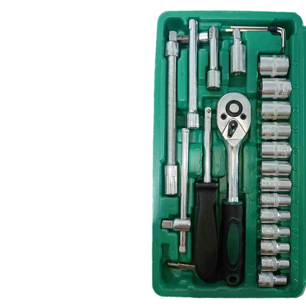 آچار بکس نیو تولز مدل 46pcs مجموعه 46 عددی